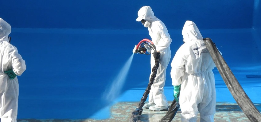 تطبيق البولي يوريا بالرش