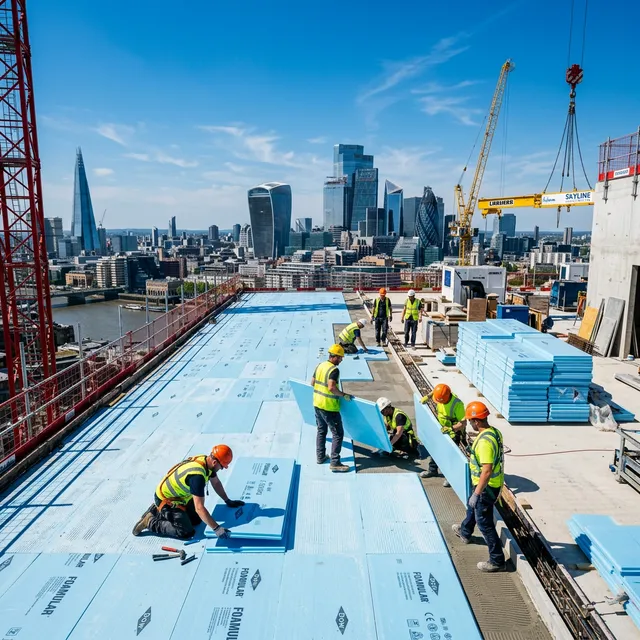 تنفيذ أعمال عزل الأسطح