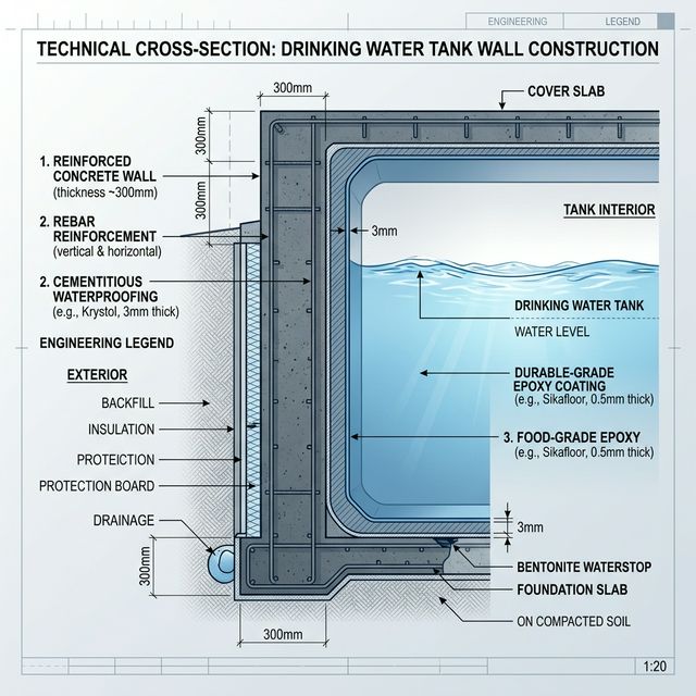 مخطط عزل الخزان