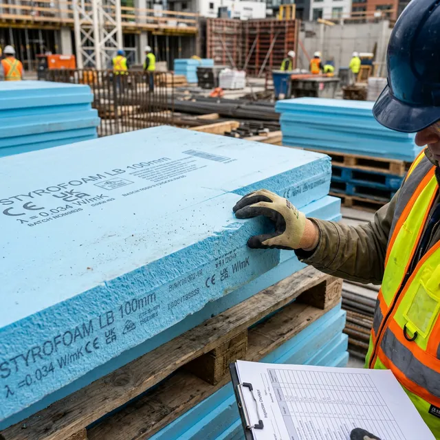 اختبار سماكة فوم XPS